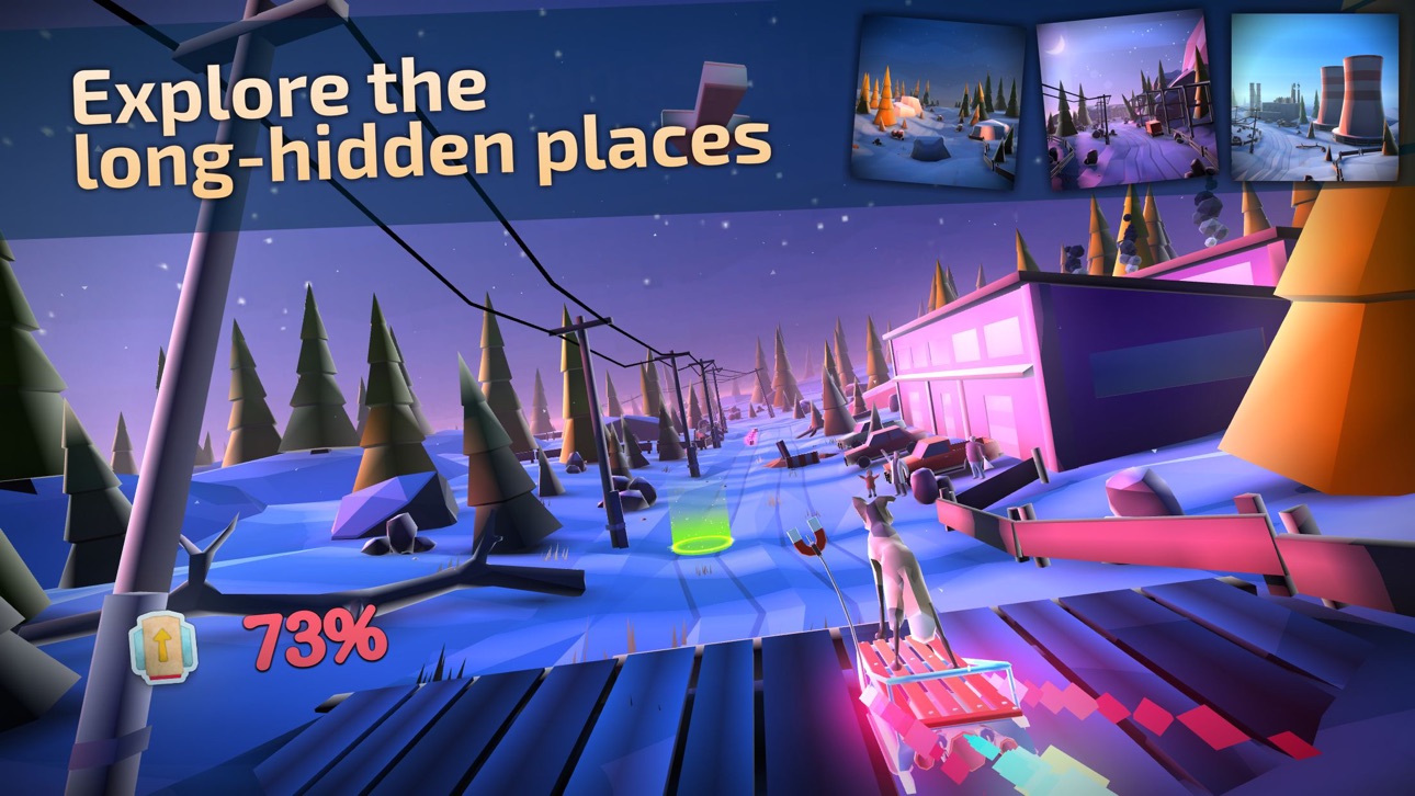 Animal Adventure Downhill Rush Hack screenshot 6 - iOS game interface