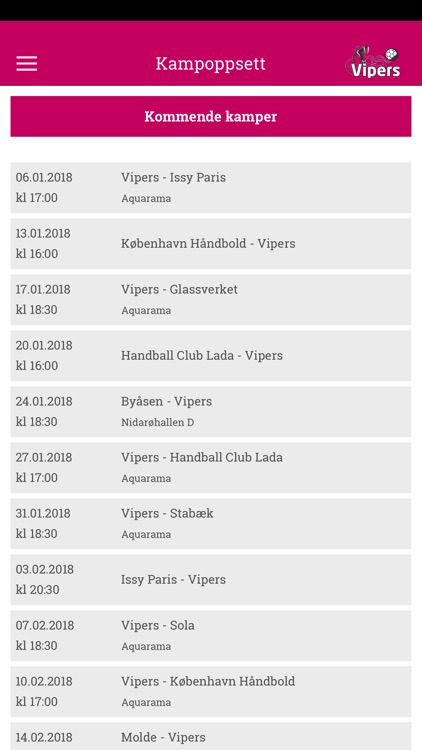 Vipers Topphåndball screenshot-4
