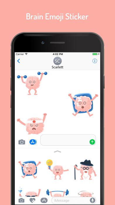 Brain Stickers for iMessage screenshot 4