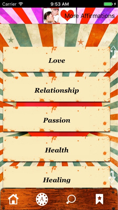 How to cancel & delete Love Affirmations - Romance from iphone & ipad 2