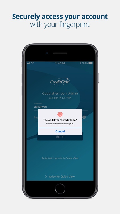 Credit One Bank Mobile screenshot-0