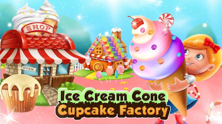 Ice Cream Cone Cupcake Factory screenshot-5