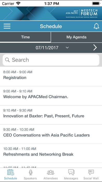 APAC MedTech Forum 2017 screenshot 3