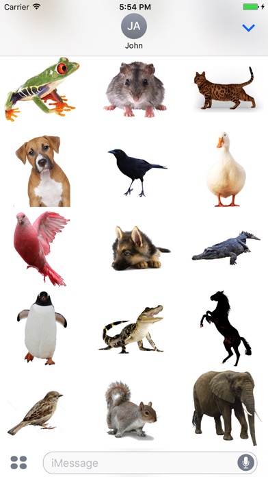 Animals Stickers Pack! screenshot 2