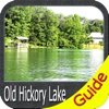 Old Hickory lake Tennessee GPS fishing chart