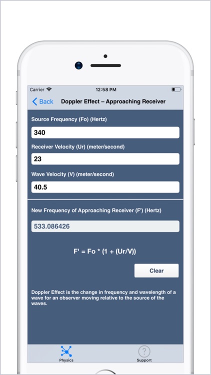 My Physics Calculator