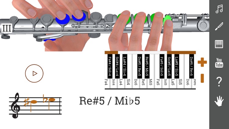 3d Flute Fingering Chart By Denys Beliaev