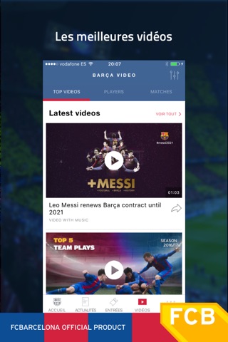 FC Barcelona Official App screenshot 4