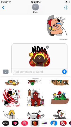 Bob the Weirdo Emoji Stickers(圖4)-速報App