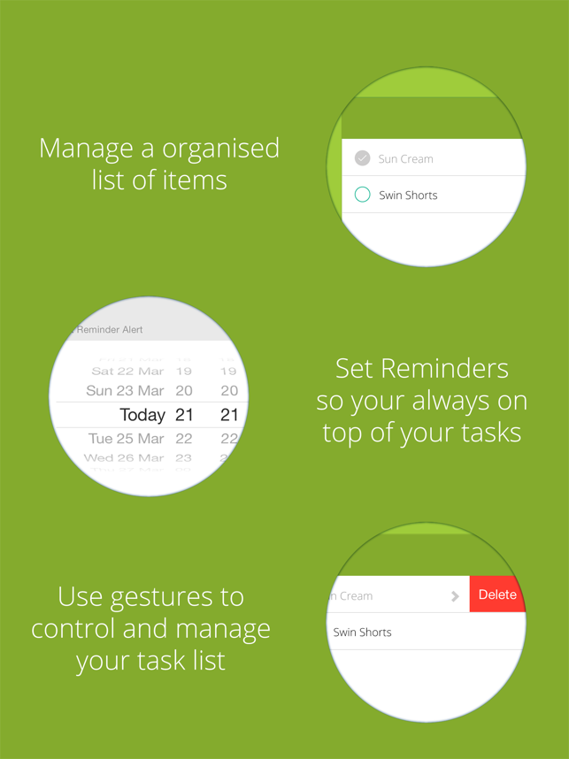 Any List Any Where Tasks/Activities Planner DELUXE(圖4)-速報App