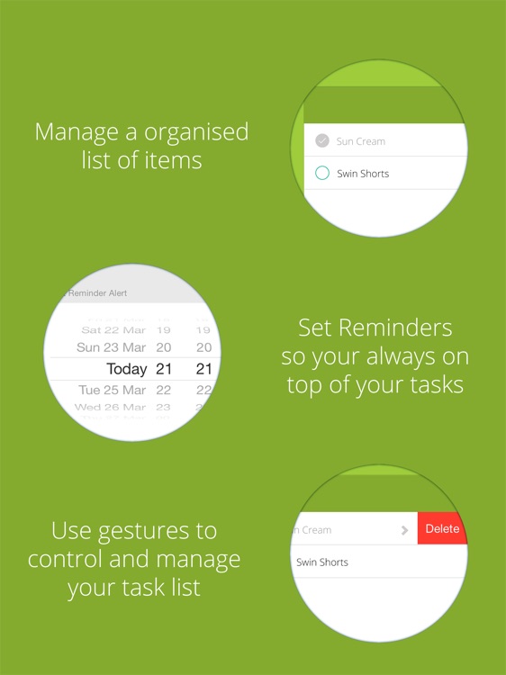 Any List Any Where Tasks/Activities Planner DELUXE screenshot-3