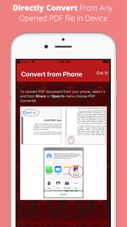 PDF Converter - Convert PDF screenshot-4