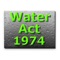 The Water (Prevention and Control of Pollution) Act was enacted in 1974 to provide for the prevention and control of water pollution, and for the maintaining or restoring of wholesomeness of water in the country