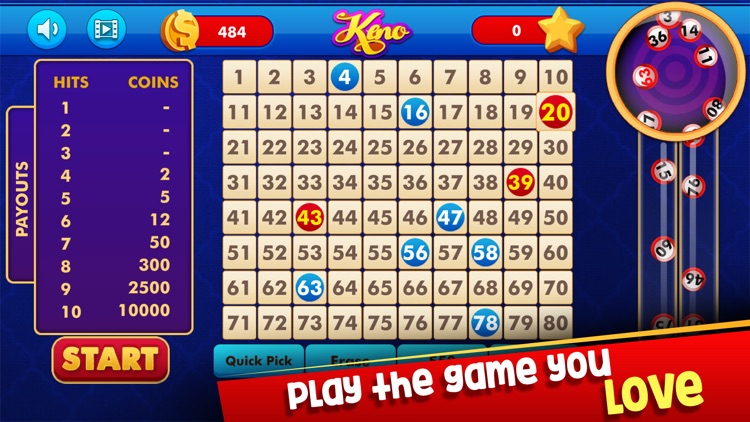 Keno: Lottery Casino Game screenshot-4