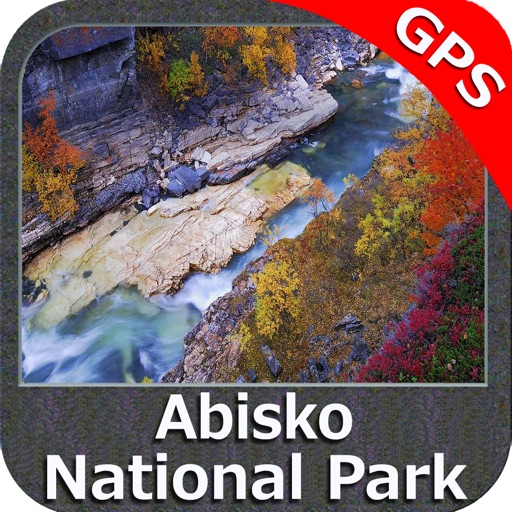 Abisko National Park GPS charts Navigator