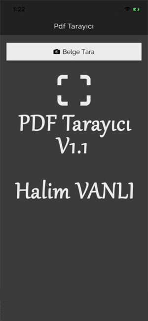 Pdf Tarayıcı (Camera Scanner)