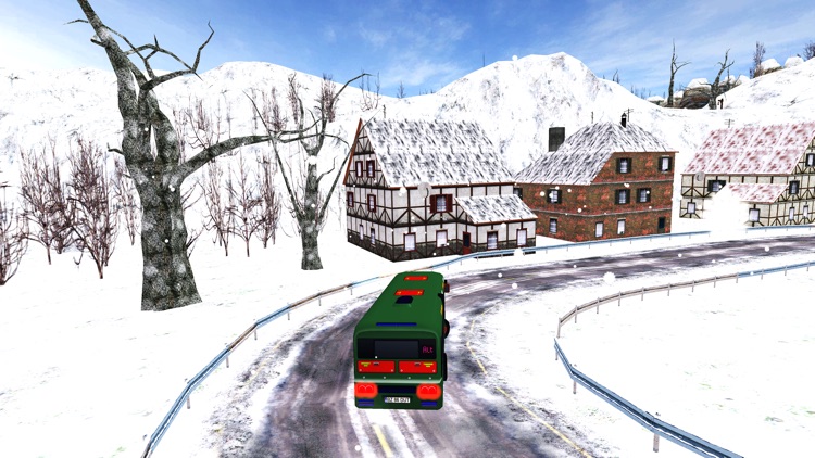 Snow Bus Drive Simulator 3D