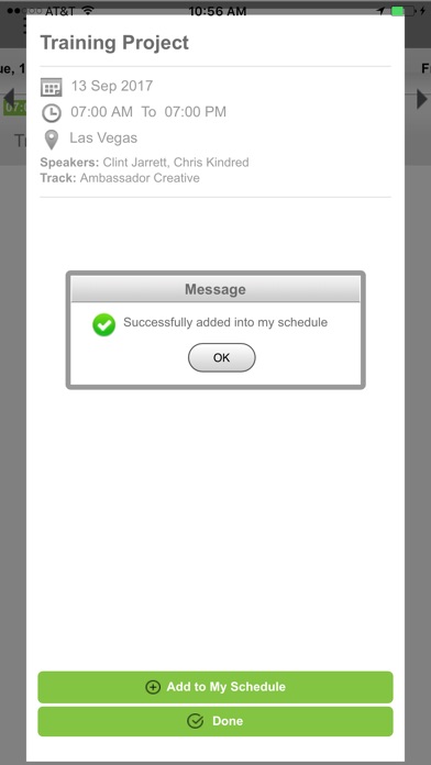 Ambassador Event App screenshot 4