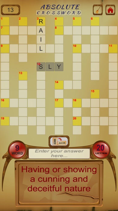 Absolute Crossword screenshot 4