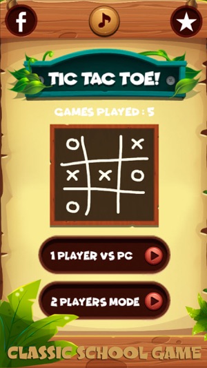 XO Tic tac toe ! Wooden(圖2)-速報App