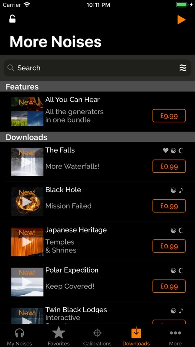 fix iphone screen how flickering 8 to myNoise App  AppWereld iPhone, en  touch  iPad iPod voor