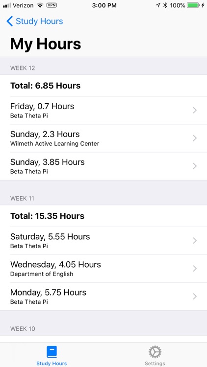 Beta Study Hours (BetaThetaPi) by James Weber