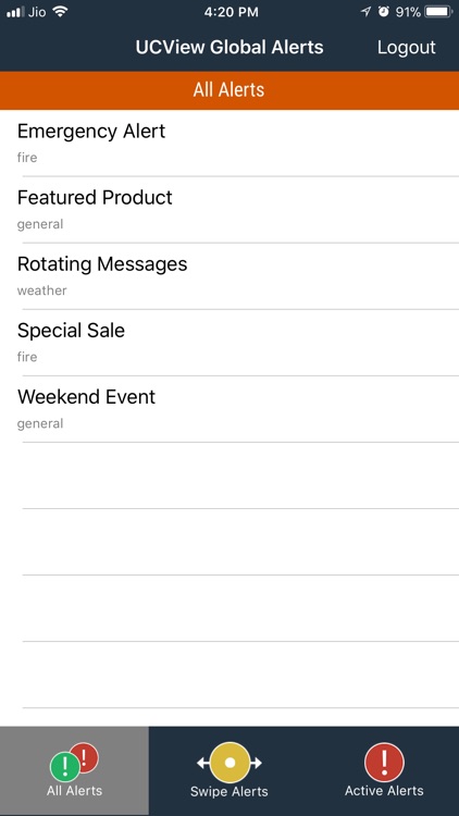 UCVIew Global Alerts screenshot-3