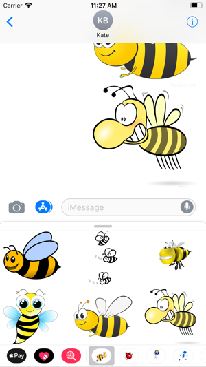 Honeybee Sticker Pack(圖9)-速報App