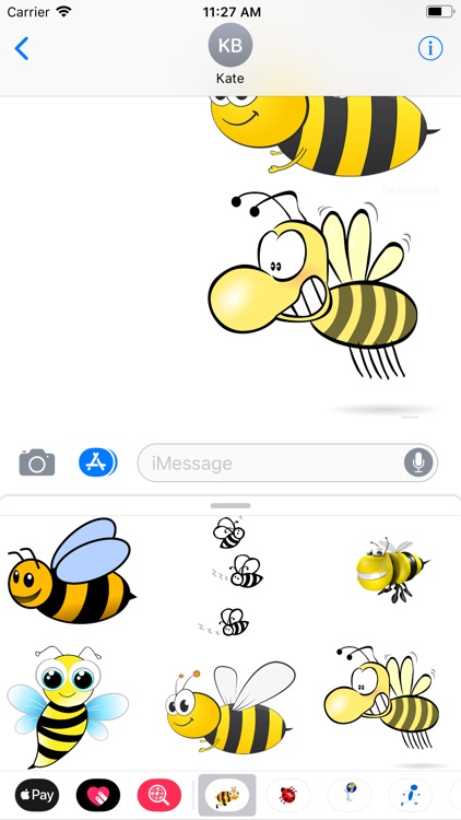 Honeybee Sticker Pack screenshot-8