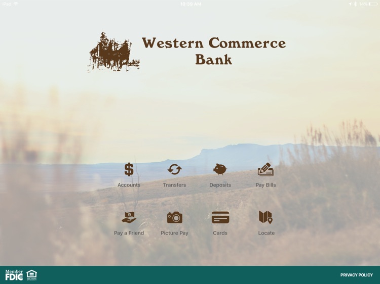 Western Commerce for iPad