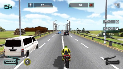 Highway Speed Bike Racer screenshot 1