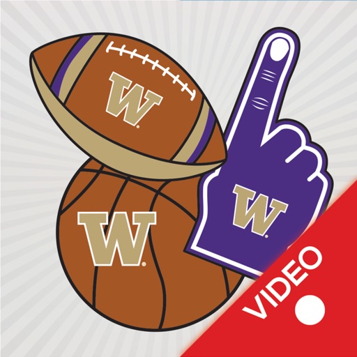 Washington Huskies Animated Selfie Stickers icon