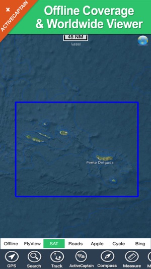 Azores Islands charts GPS map Navigator(圖5)-速報App