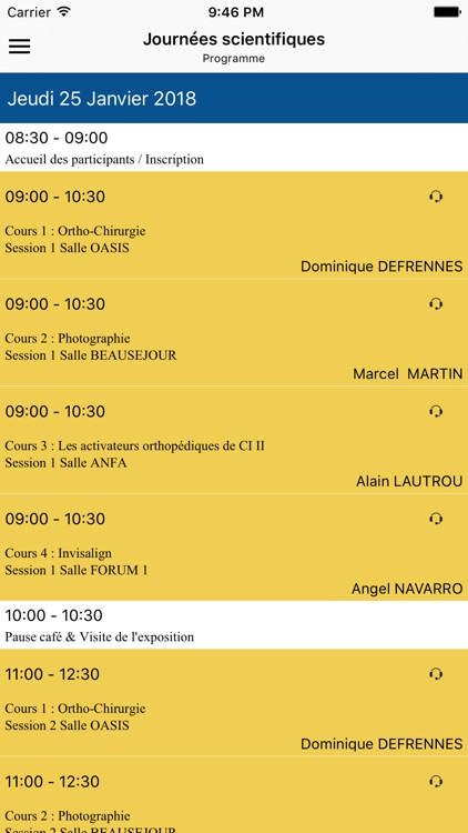 journée scientifiques