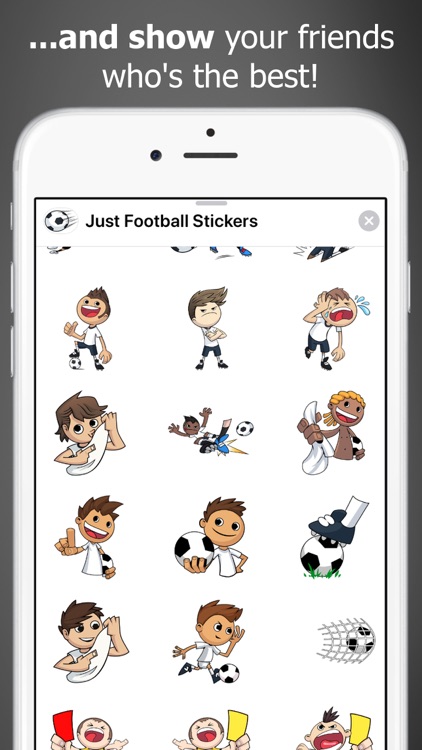 Just Football Stickers screenshot-3