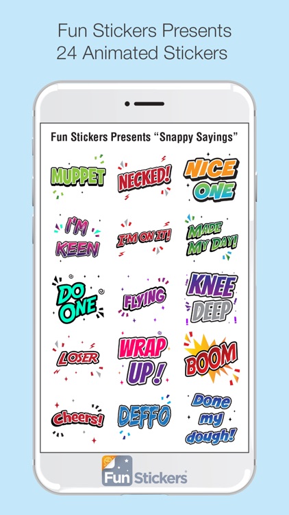 Snappy Sayings iSticker