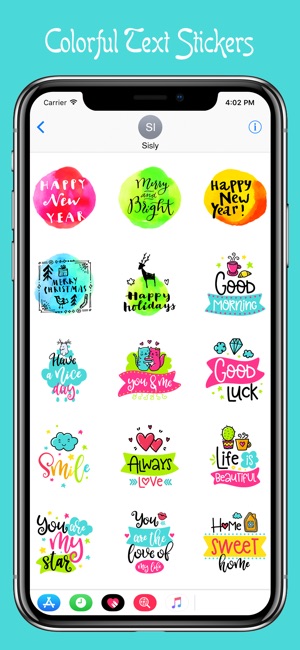 Colorful Quotes Stickers(圖3)-速報App