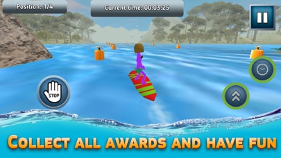 Stickman Surfboard Sports Race screenshot 4