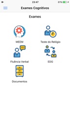 Exames Cognitivos Captura de tela 2