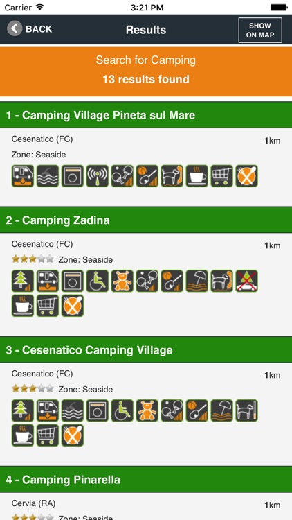 AriApp - Campsites and Camper Areas in Italy