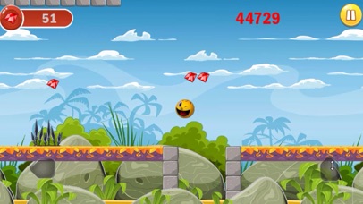 Yellow PacBall Jump screenshot 3