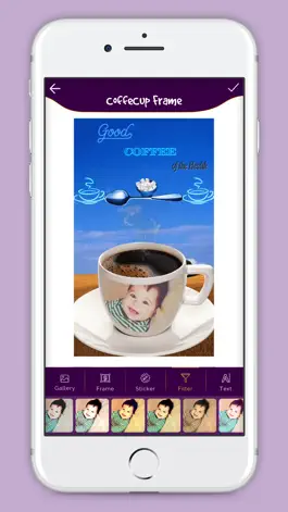 Game screenshot Coffe Cup Photo Frame hack