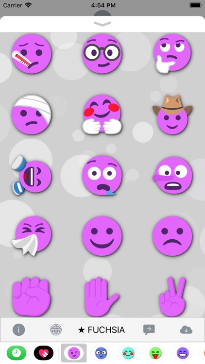 FUCHSIA Emoji • Stickers screenshot-4