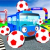 Baby Superheroes Soccer Color Car Parking