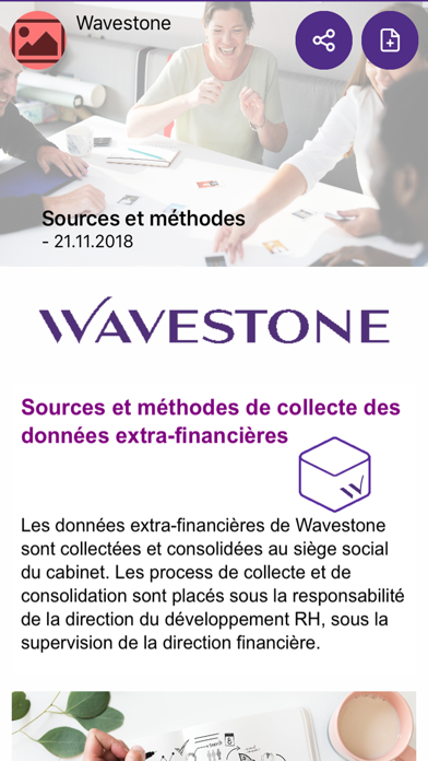 Wavestone CSR screenshot 2