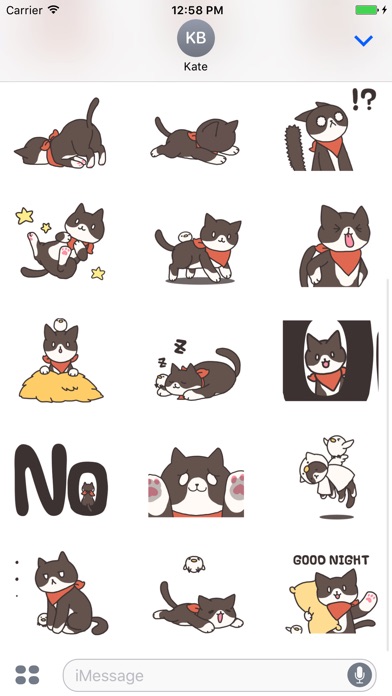 Animated Catty Stickers screenshot 3