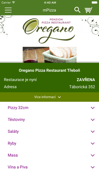 How to cancel & delete Oregano Pizza Restaurant from iphone & ipad 1