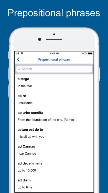 Latin phrases and vocabulary screenshot-6