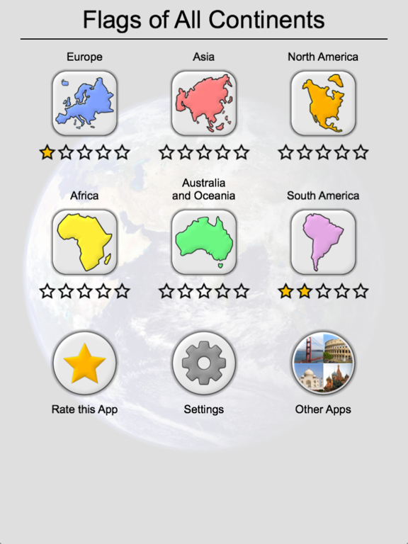 Flags of All World Continents screenshot 3