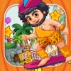 Caveman Skater Go - Jump and collect coin to win